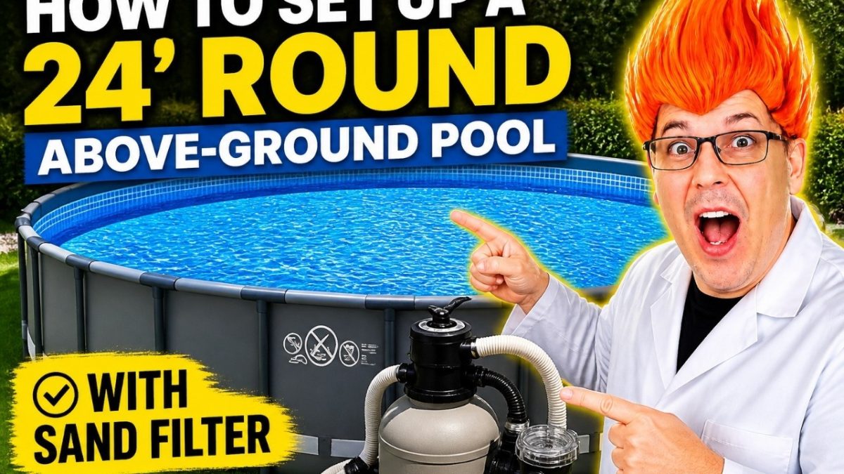 above-ground pool sand filter: Intex Ultra XTR Frame 24 ft x 52 in Round Above-Ground Pool Set with Sand Filter Pump shown in my hands-on review