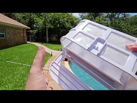 cordless inground pool vacuum: Clybot Inground Pool Vacuum Cleaner shown during my hands-on review