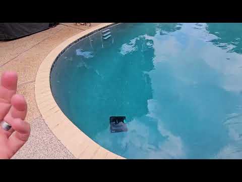 cordless pool floor cleaner: Aiper Scuba S1 Robotic Pool Cleaner shown during my hands-on review