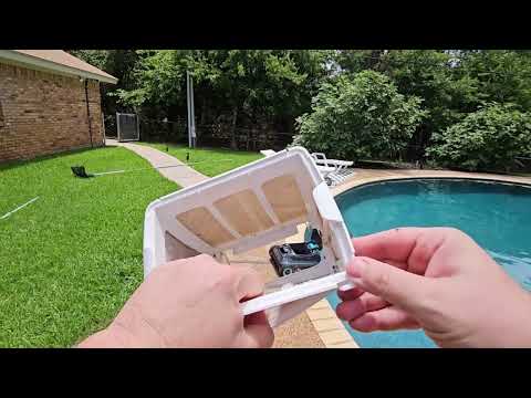 cordless pool floor cleaner: Aiper Scuba S1 Robotic Pool Cleaner shown during my hands-on review