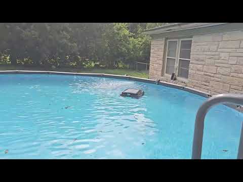 floating pool skimmer for leaves: (2024 Upgrade) AIPER Surfer S1 Solar Powered Robotic Pool Skimmer with APP Support, Monitor Pool Temperature, 12 Hour Ba…