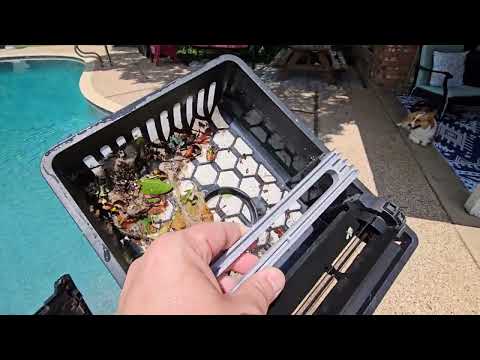 solar pool skimmer: Betta SE Plus Solar-Powered Pool Skimmer shown during my hands-on review